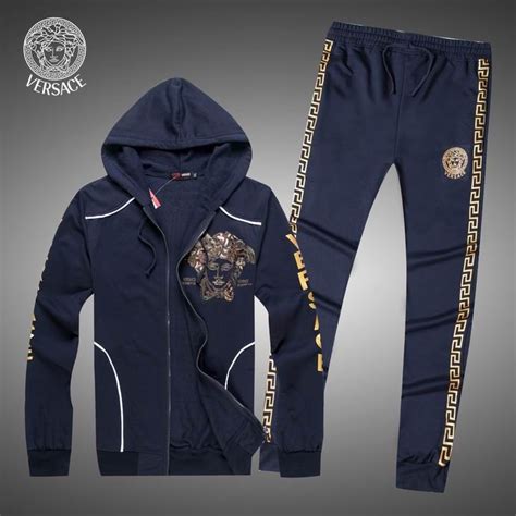 red versace jogging suit|Versace knitwear for men.